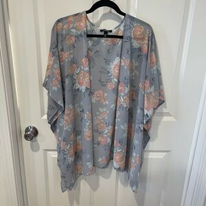 Torrid Gray Relaxed Boxy Blouse